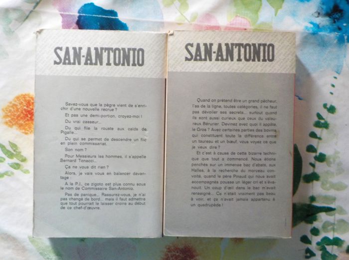 2 SAN-ANTONIO MESSIEURS LES HOMMES 1969 LA TOMBOLA DES VOYOUS 1970 - photo numéro 4