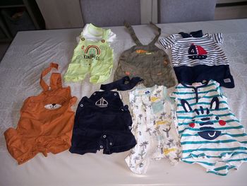 Lots salopettes 3 mois