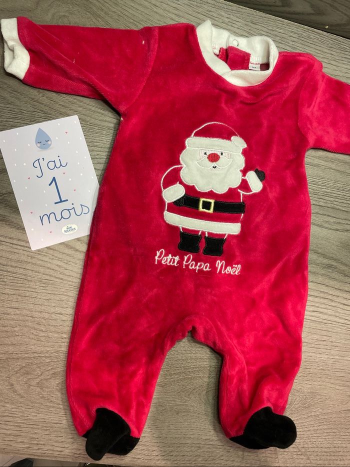 Pyjama Noël 1 mois