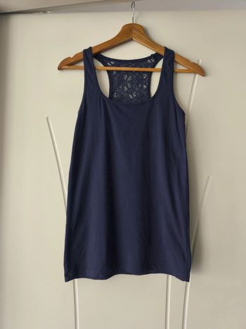 débardeur bleu