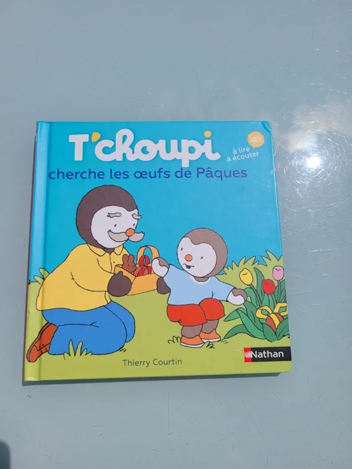Livre T'choupi : à lire et à écouter, tome 35 🐣 T'choupi cherche les oeufs de Pâques 🐣 81 - photo numéro 2