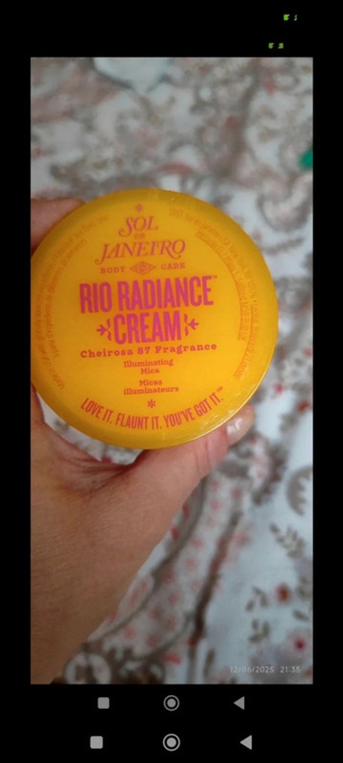 Sol De Janeiro Rio Radiance Illuminating Cream Cheirosa 87 Limited Edition Discontinué 75ml