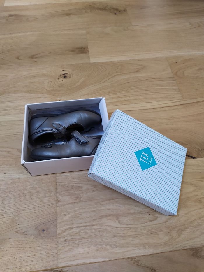 Ballerines Tex Baby grise - photo numéro 5
