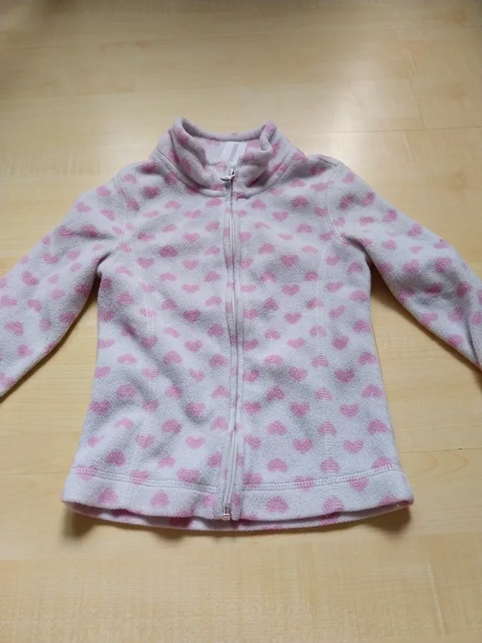 Gilet polaire fille