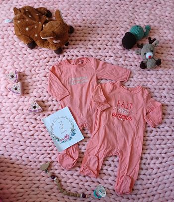 Lot de 2 pyjamas légers