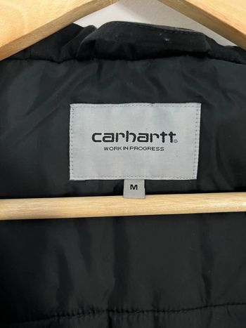 Parka d’hiver noir Carhartt homme