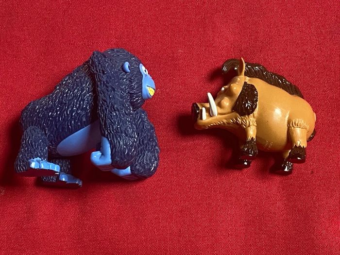 8 figurines Les As de la jungle - photo numéro 2