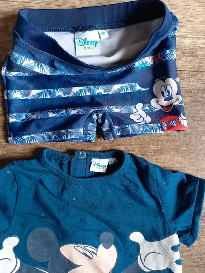 Combi et short de bain bébé garçon - photo numéro 4