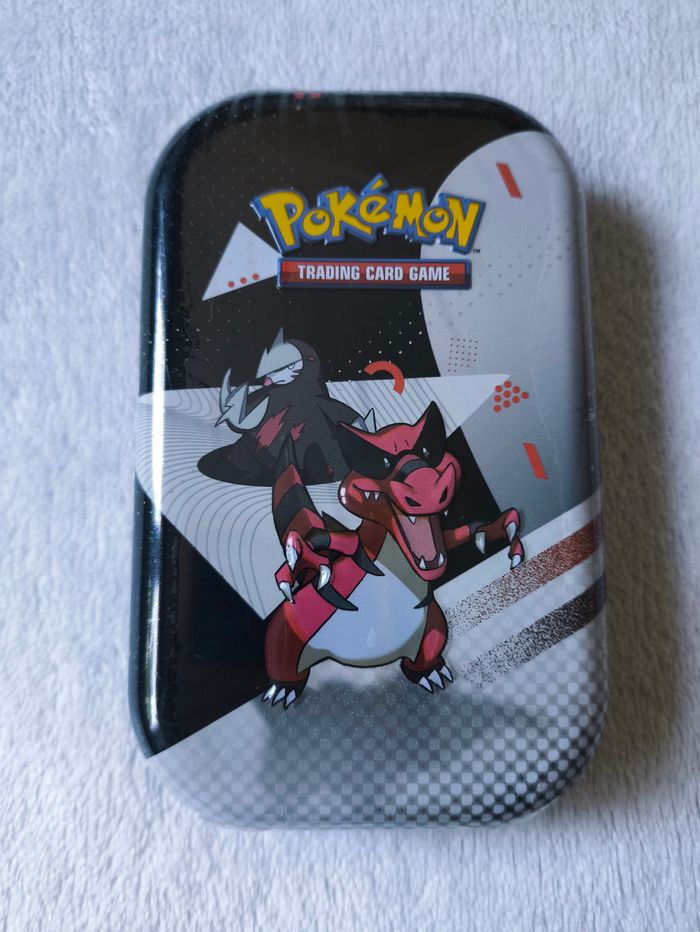 Pokémon: Mini tin Unys EV10.5 Foudre Noire & Flamme Blanche - Minotaupe & Crocorible