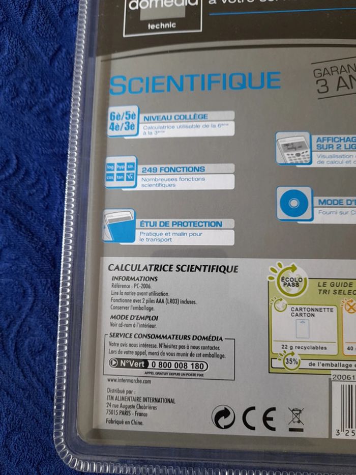 Calculatrice scientifique collège - photo numéro 5