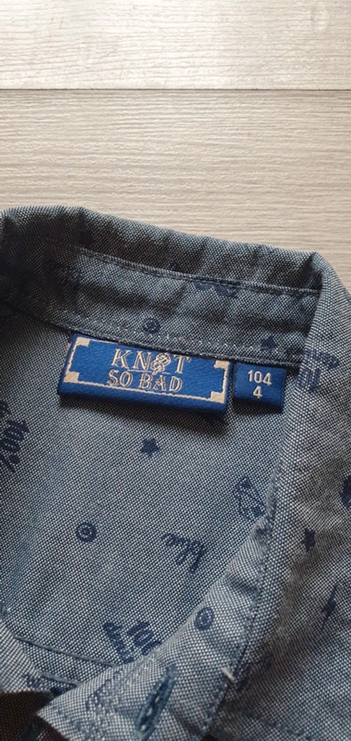 Chemise manches longues 4ans garçon - photo numéro 2