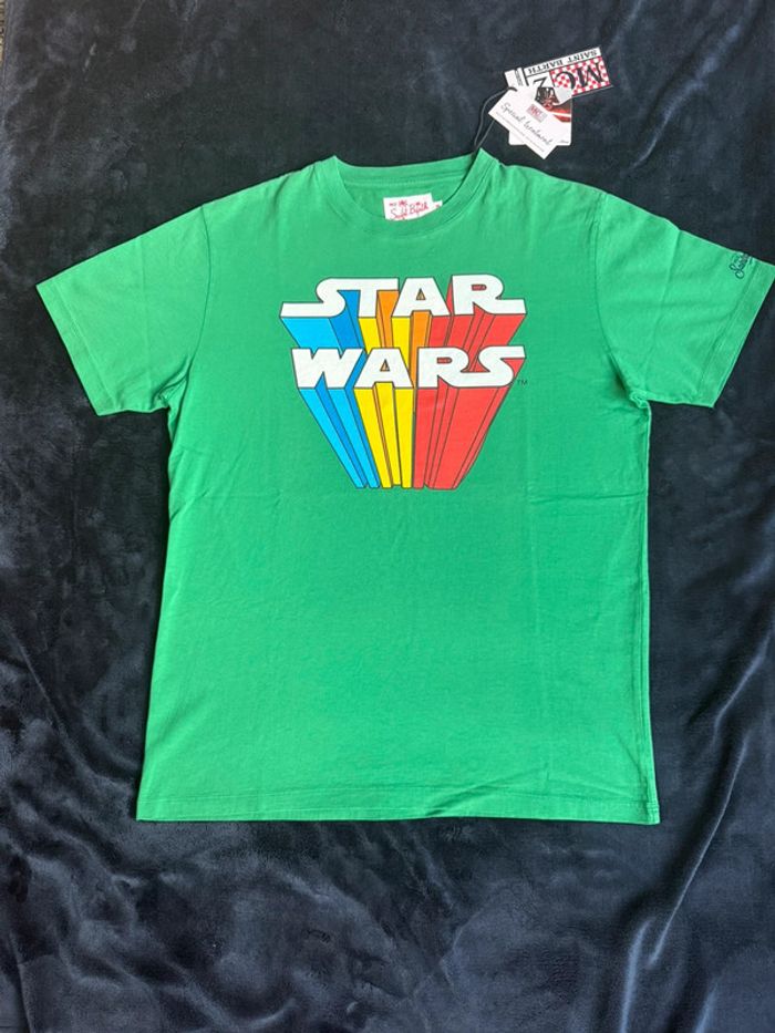 MC2 Saint Barth - Tee-shirt "Star Wars Rainbow 57" Vert, taille M