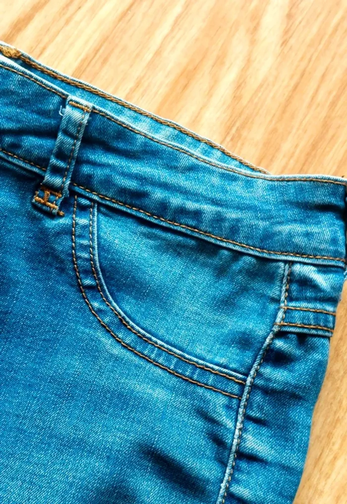 Jean skinny bleu délavé denim - Taille 36 C&A - photo numéro 7