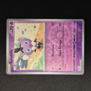 Carte Pokemon : Scrutella - Ecarlate & Violet