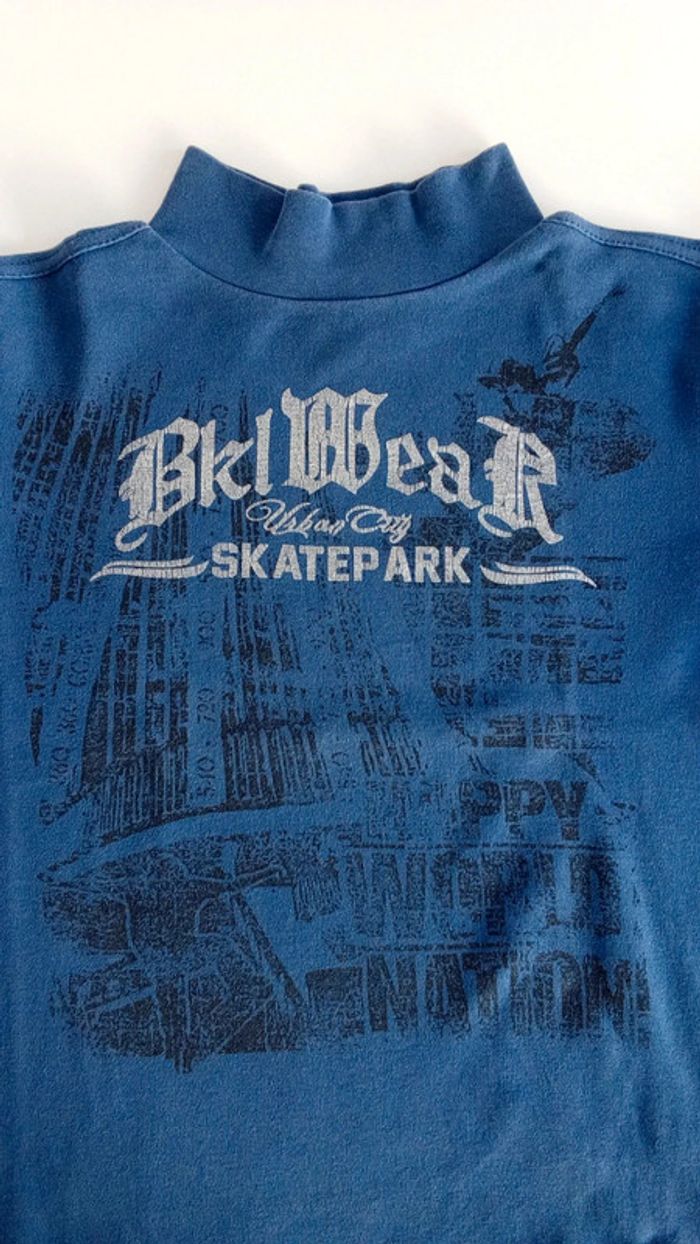T-shirt col cheminée 10 ans - photo numéro 2