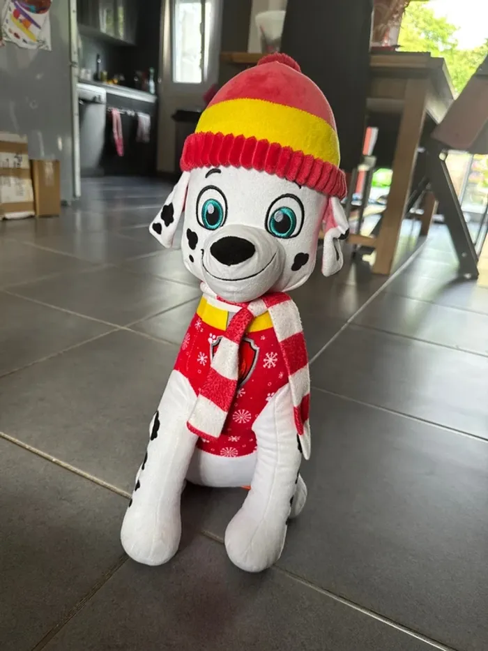 Peluche marcus pat patrouille