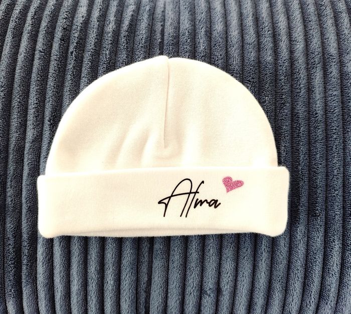 Bonnet de naissance mixte personnalisé