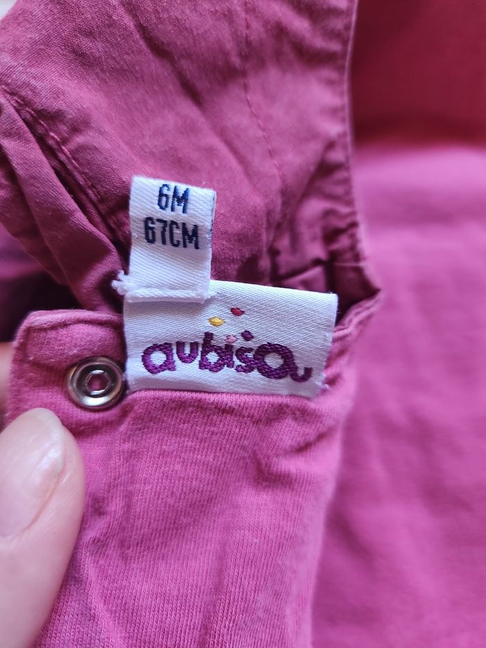 🌸 Robe + sous-pull Aubisou 6 mois – pratique et adorable - photo numéro 8