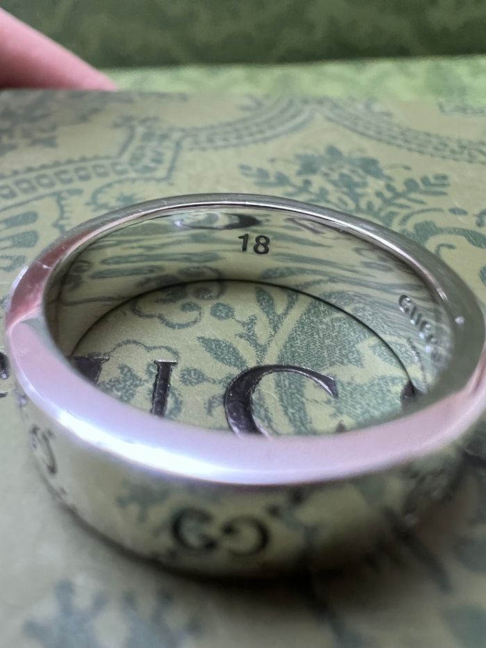 Bague Gucci en argent sterling 💍 Taille 7 - photo numéro 2