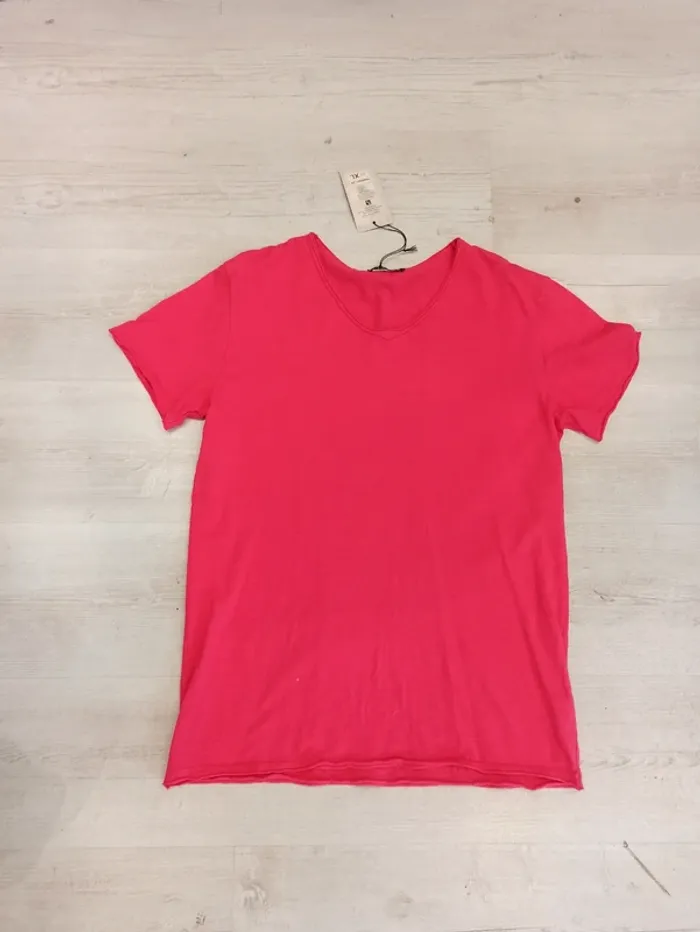 Tee shirt rose uni homme xl
