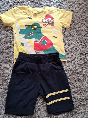 Lot de 4 ensemble été 12 mois 74 cm