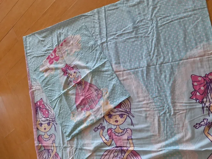 Parure de lit 1 personne Fille thème Princesse - photo numéro 2