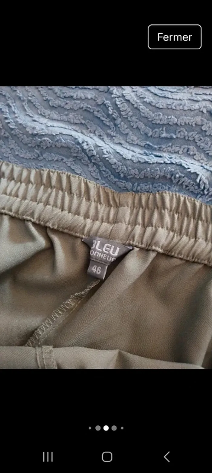 Pantalon vert olive 46 - photo numéro 6
