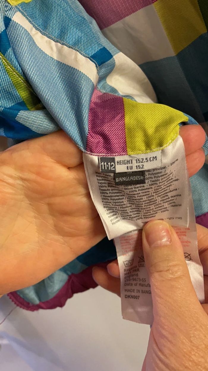 Manteau ski 12 ans reversible - photo numéro 3