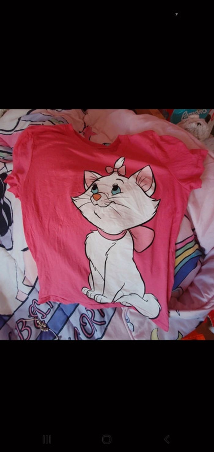 Tee-shirt manche courte marie disney taille XS