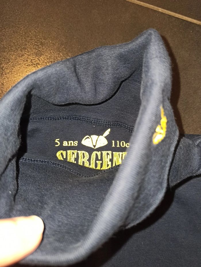 sous- pull en 5 ans sergent major - photo numéro 3
