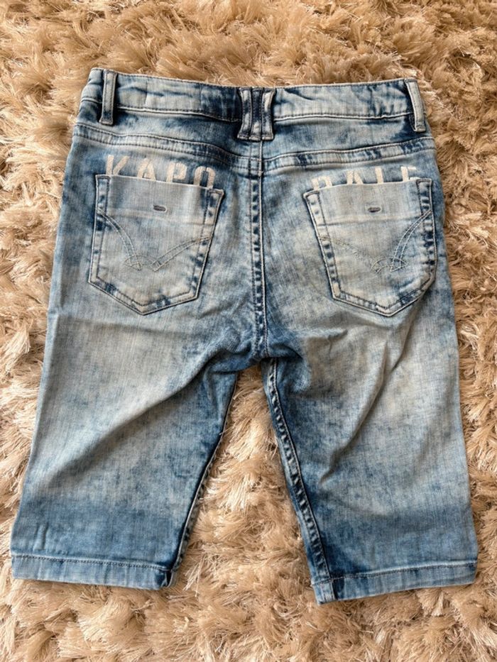 Short en jean garçon Kaporal 10 ans - photo numéro 3