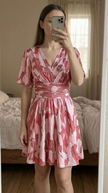 Robe rose 