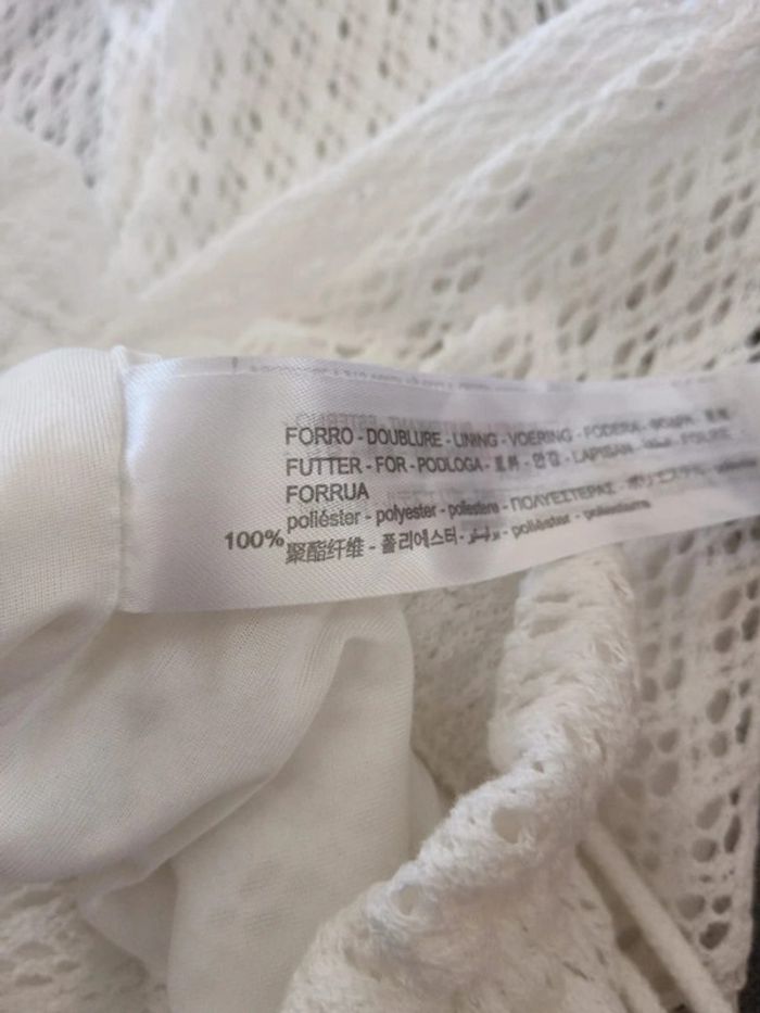 C56 pantalon blanc bershka XS - photo numéro 4