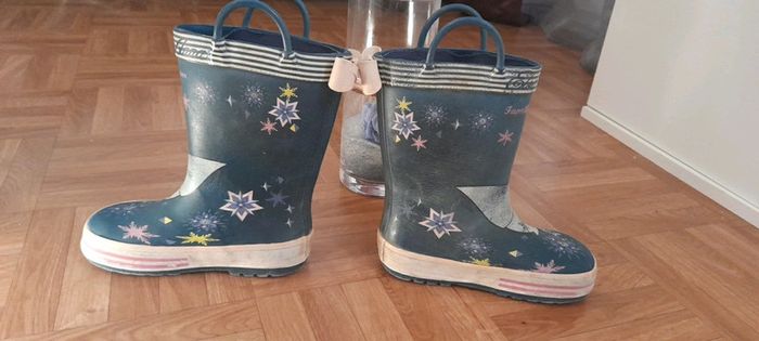 Bottes de pluie reine des neiges - photo numéro 5