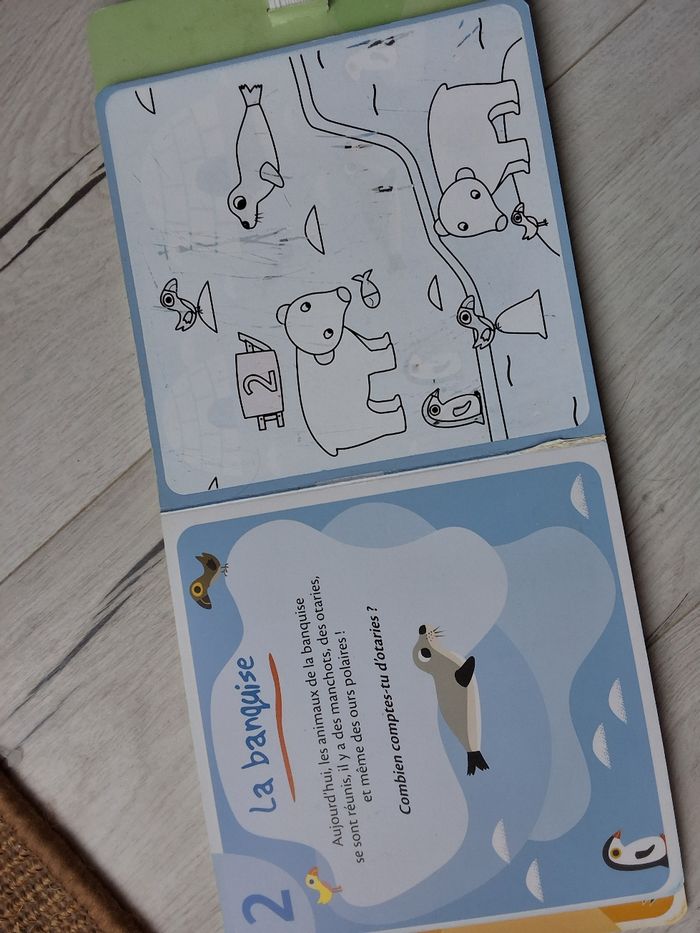 Livre peinture magique à l'eau Mon premier pinceau magique Les chiffres, Gründ - photo numéro 2