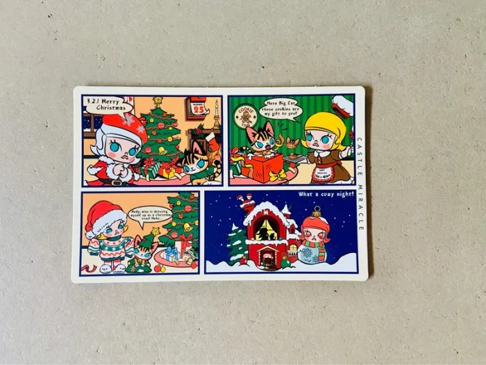 Coffret Pop Mart Molly Christmas 2024 - photo numéro 7