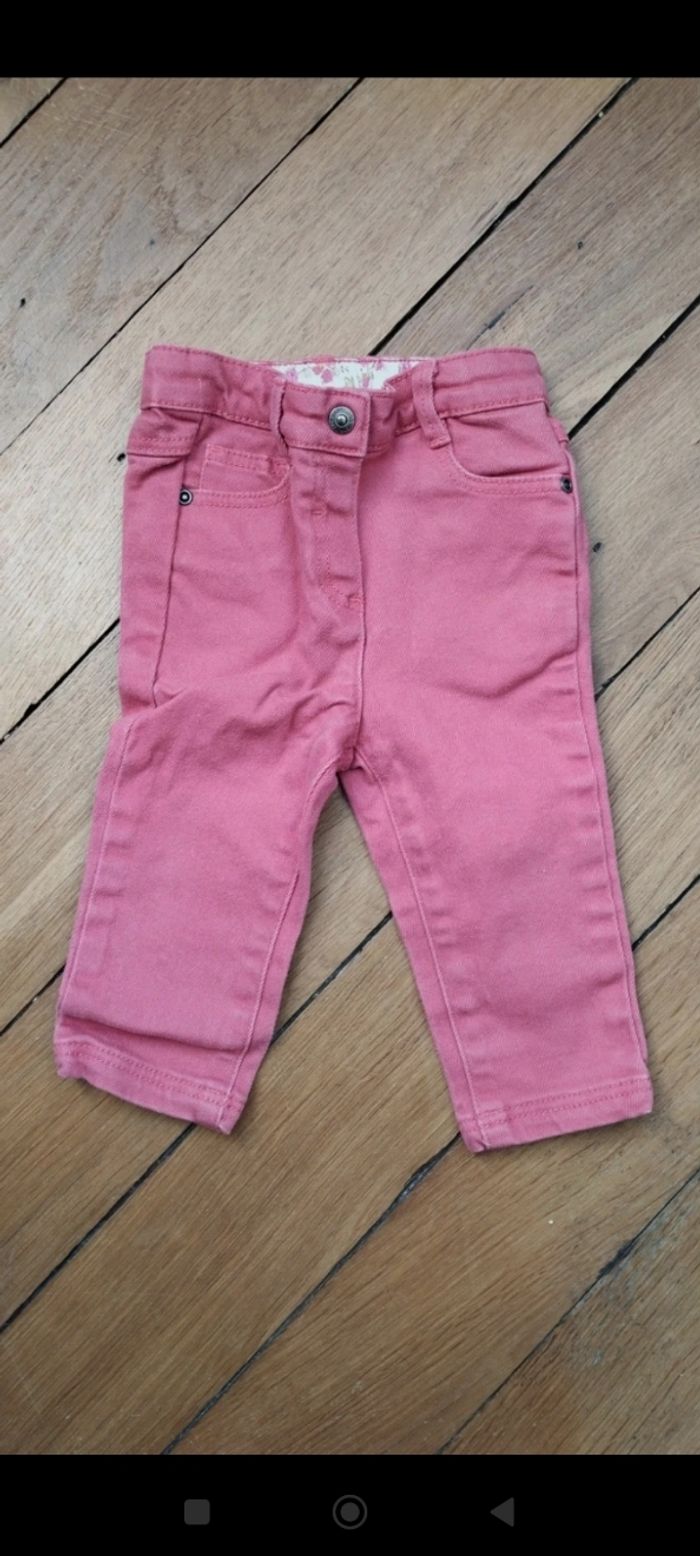 Jean Cyrillus 12 mois framboise