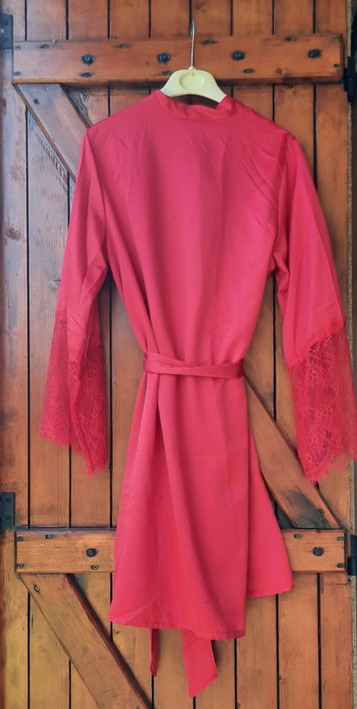 Magnifique ensemble neuf de lingerie rouge, Esmara, taille 38 - photo numéro 3