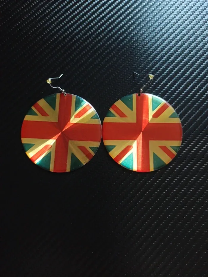 Boucles d'oreilles Union Jack 🇬🇧 - photo numéro 4