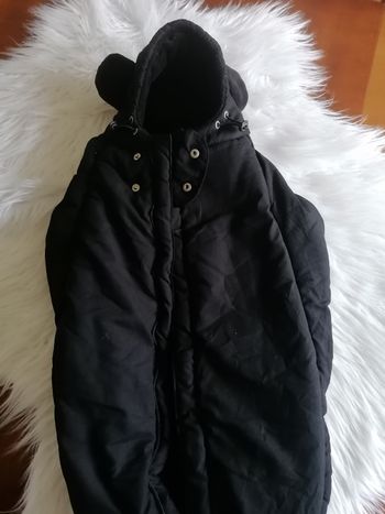 Chancelière noire premaman 0/6mois 