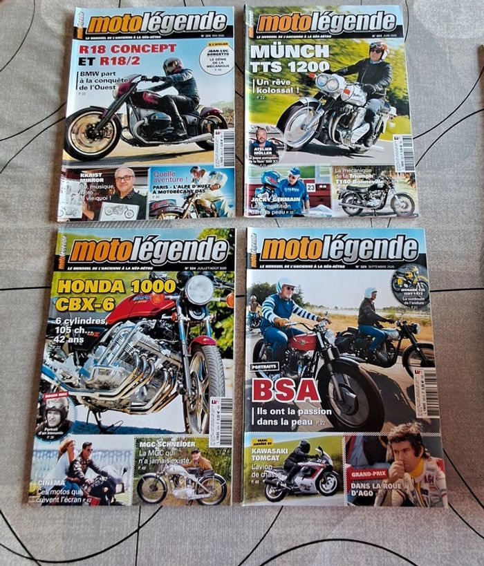 Lot magazines *Moto légende* - photo numéro 3