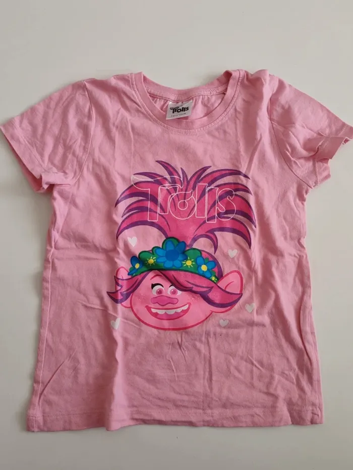 T-shirt trolls 7-8 ans