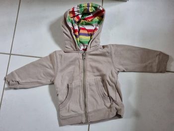 Gilet P'tit bisou 18 mois 81 cm