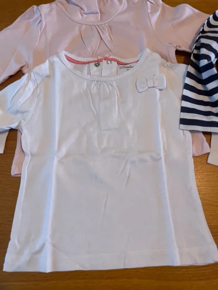 10 t-shirt manches longues fille 9 mois - photo numéro 10