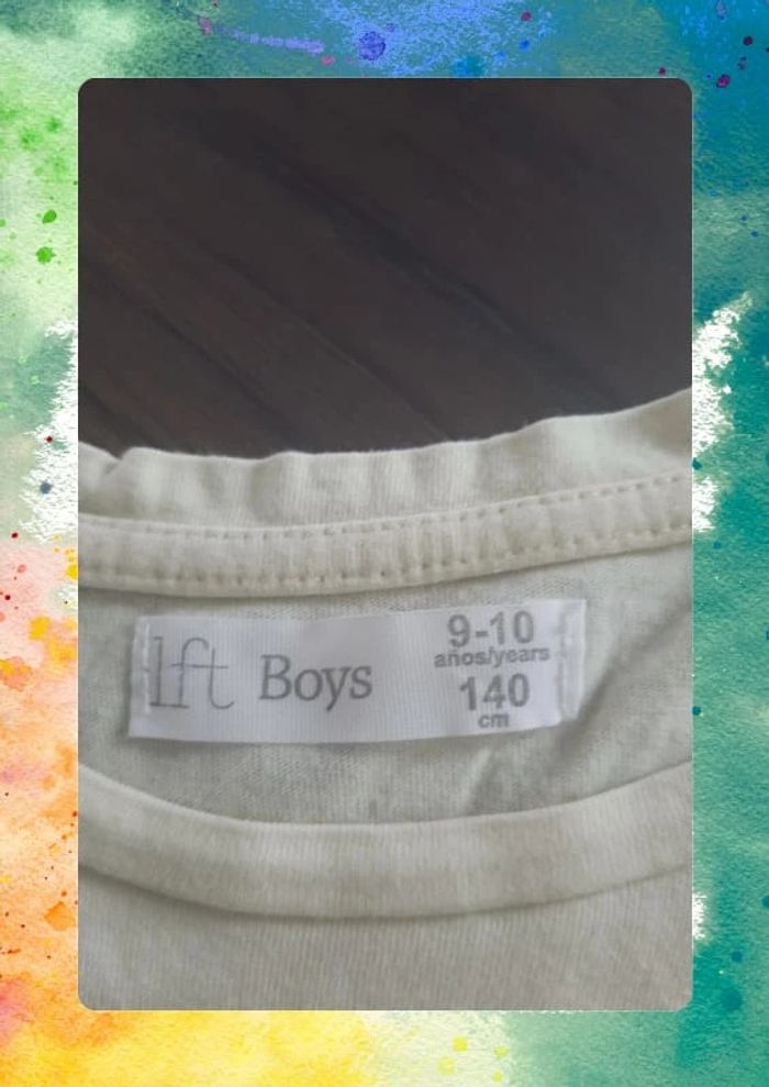 T-shirt garçon 9-10 ans imprimé skate lft Boys - photo numéro 2