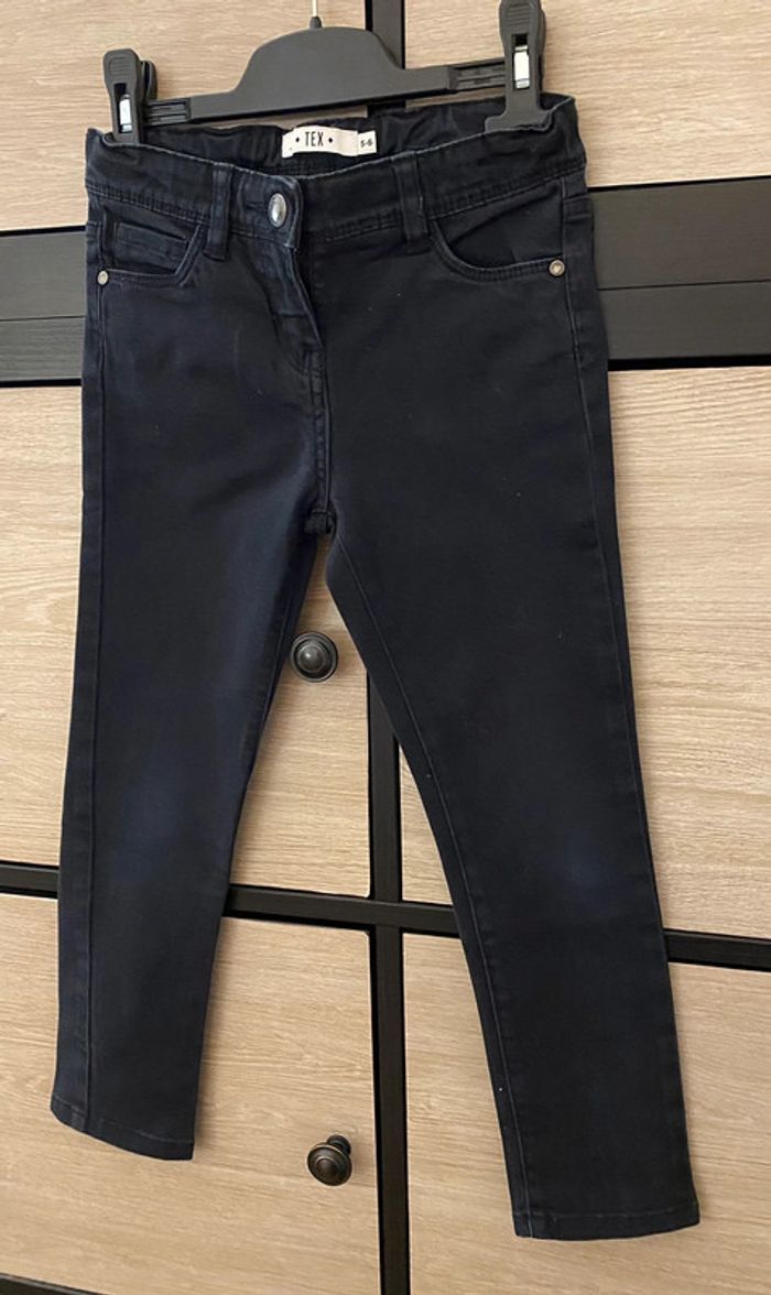 Pantalon noir Tex Taille 5-6 ans - photo numéro 4