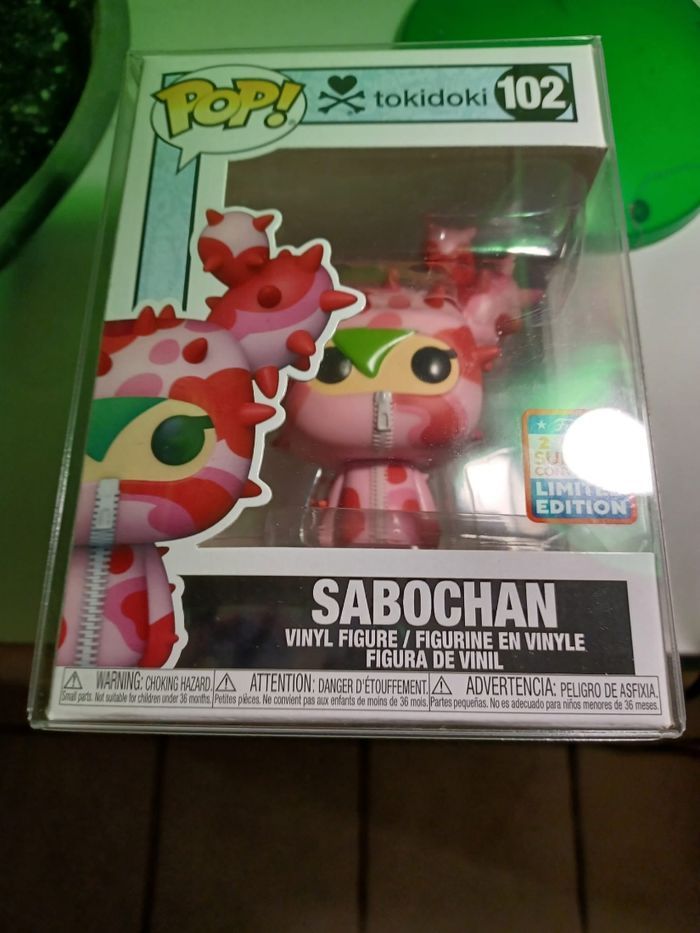 Funko Pop Tokidoki Sabochan #102 – Édition Limitée Summer Convention – Neuf - photo numéro 1