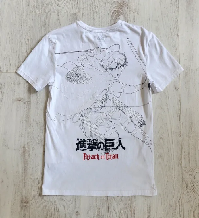 T-shirt Attack on Titan T.XS - photo numéro 5