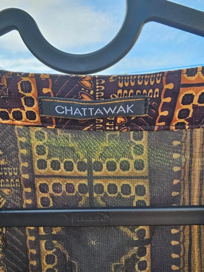 Blouse/chemisier  femme t 40 marron - photo numéro 9