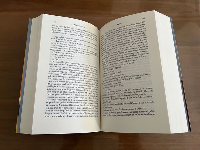 Le Fleuve des Dieux Ian Mc Donald Denoël - photo numéro 2